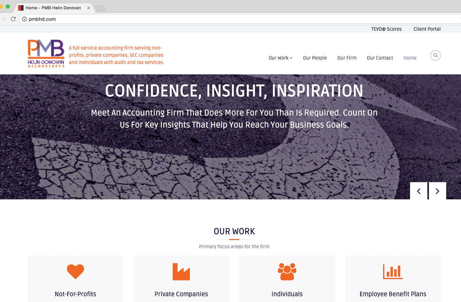 Accounting Firm Website